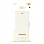 ONSALA Mobilfodral Saffiano White - iPhone 6 / 7 / 8 / SE