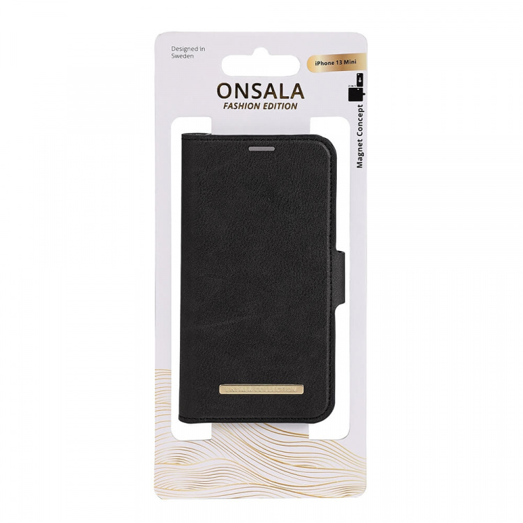Onsala Mobilfodral Midnight Black - iPhone 13 Mini Onsala Mobilfodral Midnight Black - iPhone 13 Mini