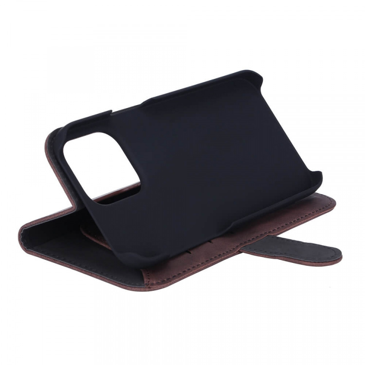 Gear Mobilfodral 3 Kortfack Brun - iPhone 14 Pro Max