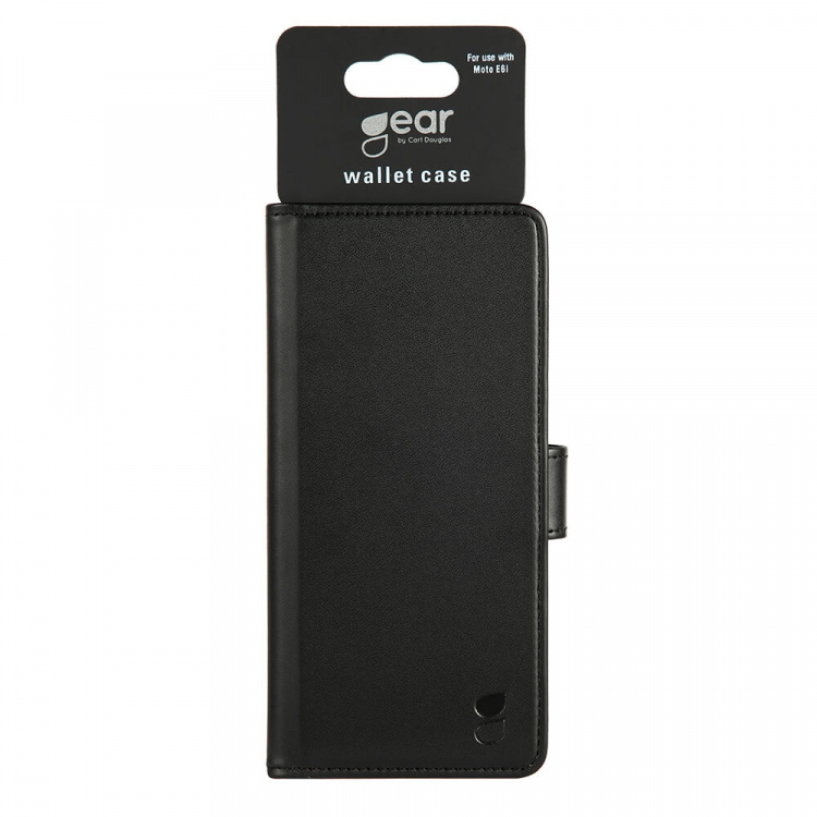 Gear Mobilfodral 3 Kortfack Svart - Motorola E6i Gear Mobilfodral 3 Kortfack Svart - Motorola E6i
