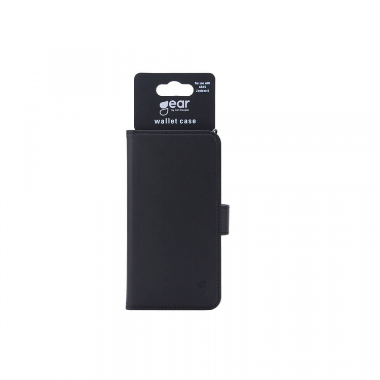 Gear Mobilfodral 3 Kortfack Svart - Asus Zenfone 5 Gear Mobilfodral 3 Kortfack Svart - Asus Zenfone 5
