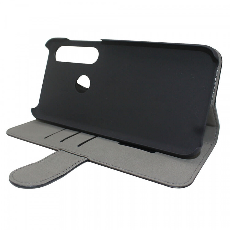 Gear Mobilfodral 3 Kortfack Svart - Motorola G8 Plus