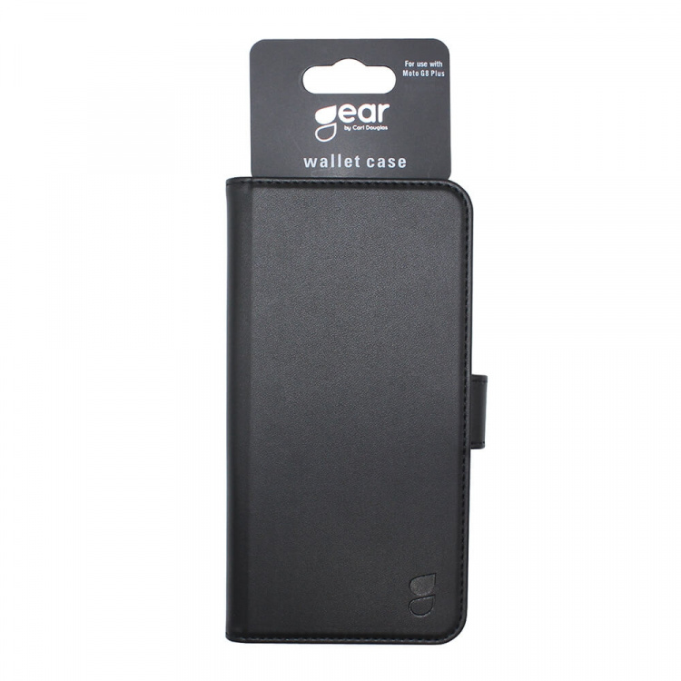 Gear Mobilfodral 3 Kortfack Svart - Motorola G8 Plus