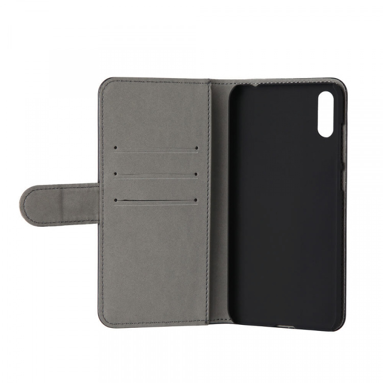 Gear Mobilfodral 3 Kortfack Svart - Huawei Y7 Prime / Pro 2019