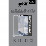 GEAR Härdat Glas 3D Full Cover Silver Samsung S8 GEAR Härdat Glas 3D Full Cover Silver Samsung S8