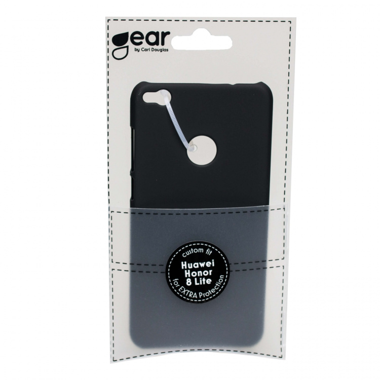 Gear Mobilskal Svart - Huawei Honor 8 Lite