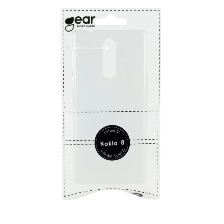Gear Mobilskal Transparent - Nokia 8