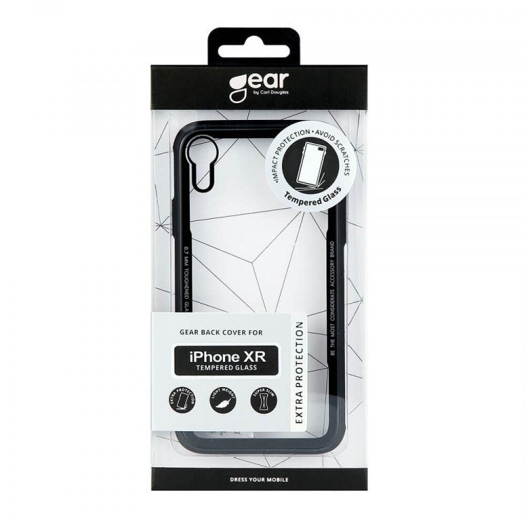 Gear Mobilskal Härdat Glas - iPhone XR Gear Mobilskal Härdat Glas - iPhone XR