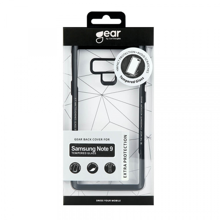 Gear Mobilskal Härdat Glas - Samsung Note 9 Gear Mobilskal Härdat Glas - Samsung Note 9