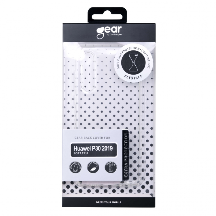 Gear Mobilskal TPU Transparent - Huawei P 30 2019 Gear Mobilskal TPU Transparent - Huawei P 30 2019