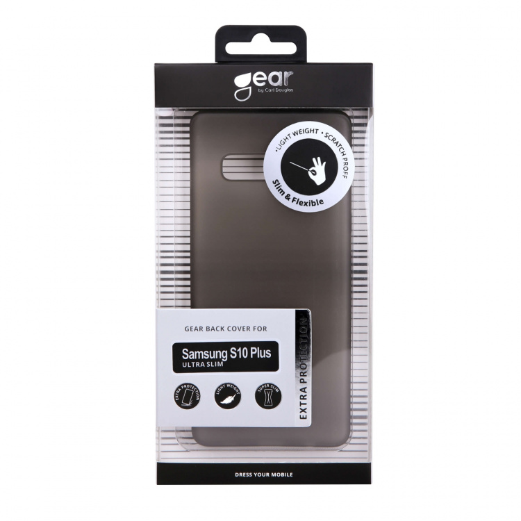Gear Mobilskal Ultraslim Svart - Samsung S10+ Gear Mobilskal Ultraslim Svart - Samsung S10+