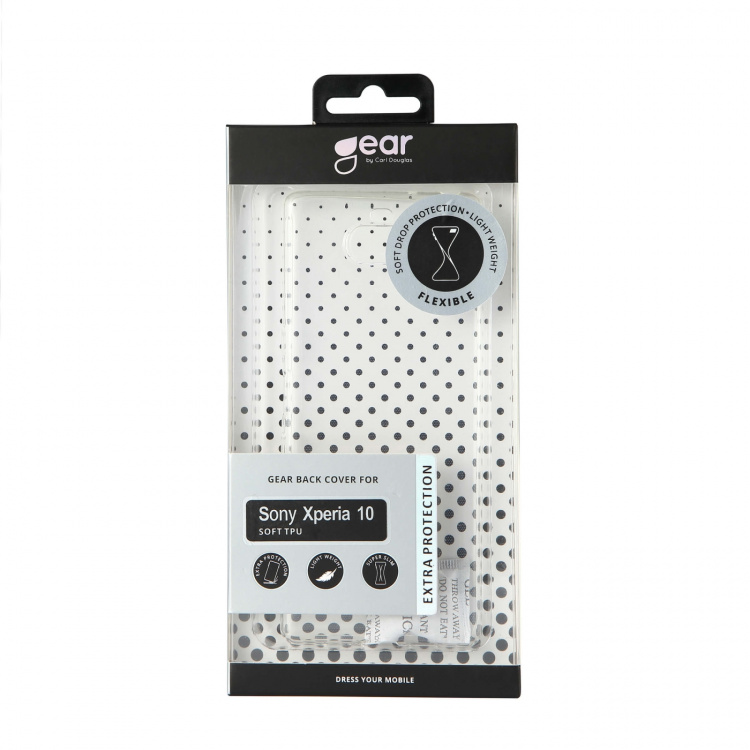 Gear Mobilskal TPU Transparent - Sony Xperia 10