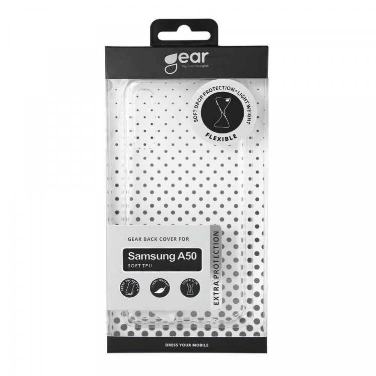 Gear Mobilskal TPU Transparent - Samsung A50 Gear Mobilskal TPU Transparent - Samsung A50