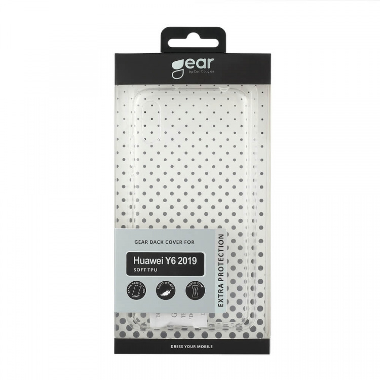 Gear Mobilskal TPU Transparent - Huawei Y6 2019 Gear Mobilskal TPU Transparent - Huawei Y6 2019