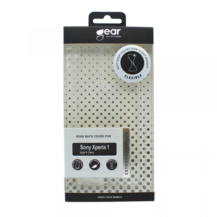 Gear Mobilskal TPU Transparent - Sony Xperia 1 / XZ4