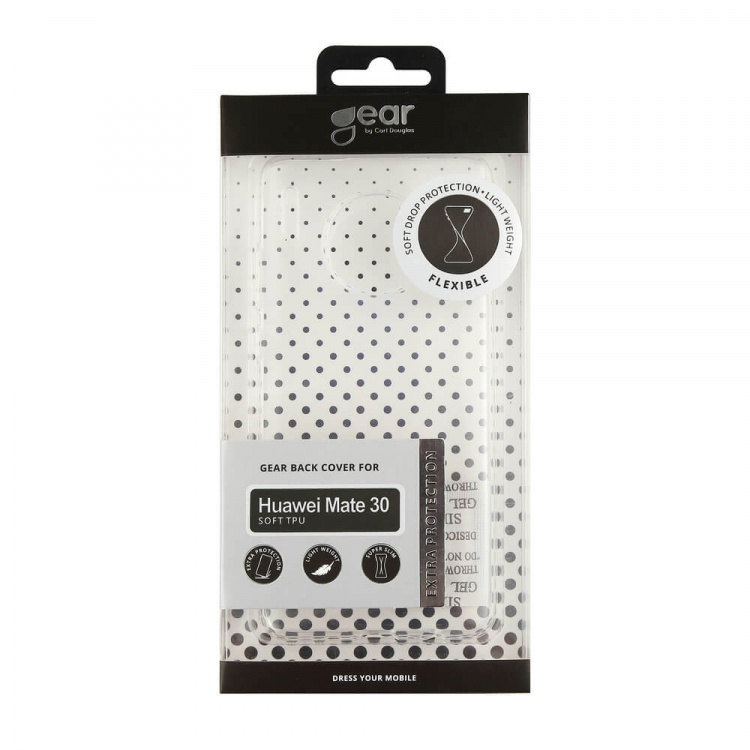 Gear Mobilskal TPU Transparent - Huawei Mate 30 Gear Mobilskal TPU Transparent - Huawei Mate 30
