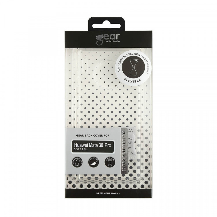 Gear Mobilskal TPU Transparent - Huawei Mate 30 Pro