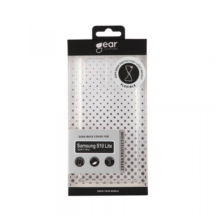 Gear Mobilskal TPU Transparent - Samsung S10 Lite