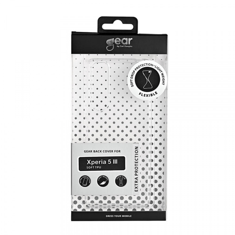 Gear Mobilskal TPU Transparent - Xperia 5 III