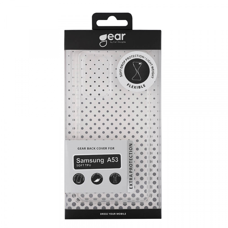 Gear Mobilskal TPU Transparent - Samsung A53 5G