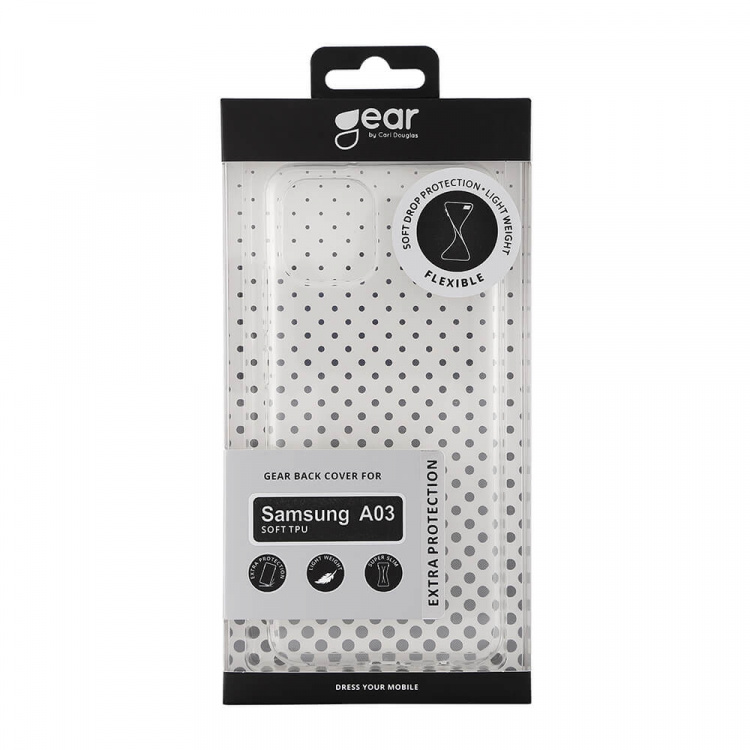 Gear Mobilskal TPU Transparent - Samsung A03 Gear Mobilskal TPU Transparent - Samsung A03