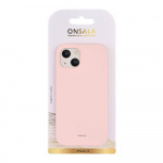 ONSALA Mobilskal Silikon Chalk Pink iPhone 13