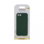Onsala Mobilskal Silikon Olive Green - iPhone 6/7/8/SE