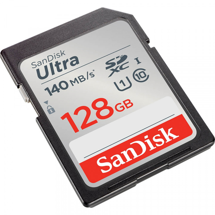 SanDisk Minneskort SDXC Ultra 128GB 140MB/s SanDisk Minneskort SDXC Ultra 128GB 140MB/s