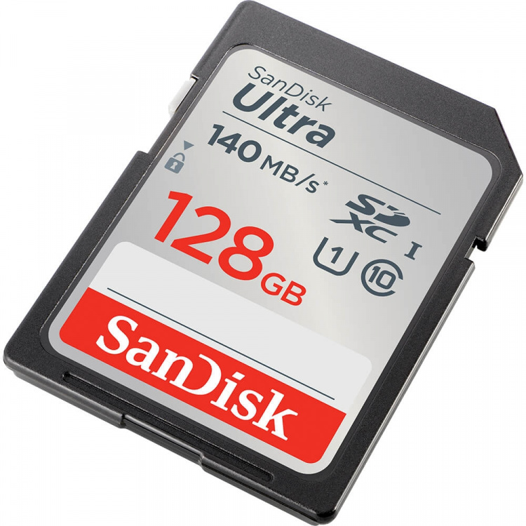 SanDisk Minneskort SDXC Ultra 128GB 140MB/s SanDisk Minneskort SDXC Ultra 128GB 140MB/s