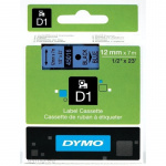 dymo Färgband S0720560 45016 12mm Svart på Blå