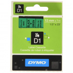 dymo Färgband S0720590 45019 12mm Svart på Grön dymo Färgband S0720590 45019 12mm Svart på Grön
