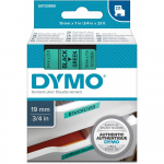 DYMO Färgband S0720890 45809 19mm Svart på Grön