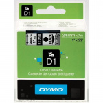 DYMO Färgband S0720920 53710 24mm Svart på Transparent