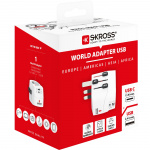 SKROSS World Adapter PRO Light (1xUSB-C & 1xUSB-A) SKROSS World Adapter PRO Light (1xUSB-C & 1xUSB-A)