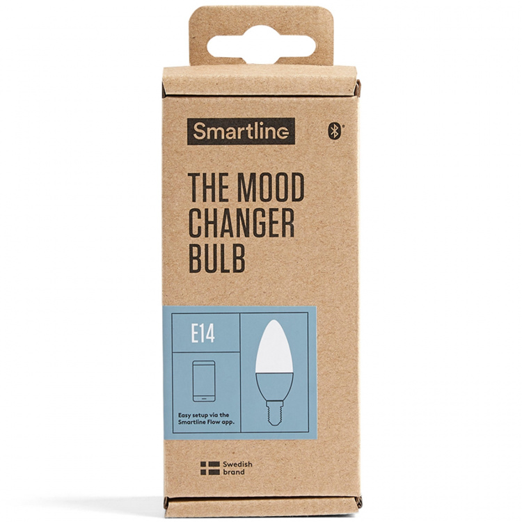 Smartline Smart LED-lampa E14 Kronljus Bluetooth