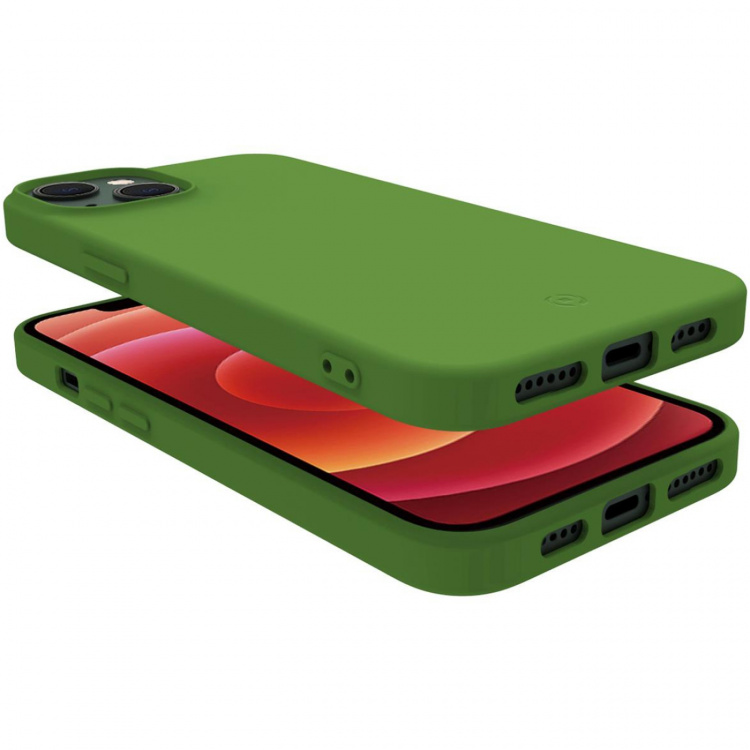 Celly Planet Soft TPU-Cover GRS iPhone 14 Grön Celly Planet Soft TPU-Cover GRS iPhone 14 Grön