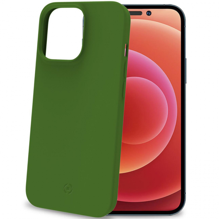 Celly Planet Soft TPU-Cover GRS iPhone 14 Pro Grön Celly Planet Soft TPU-Cover GRS iPhone 14 Pro Grön