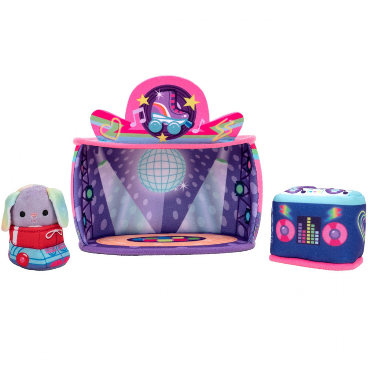 Squishmallows Squishville Play Scene - Rock & Roller Disco
