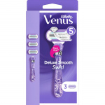 Gillette Venus Rakhyvel Deluxe Smooth Swirl 3st rakblad
