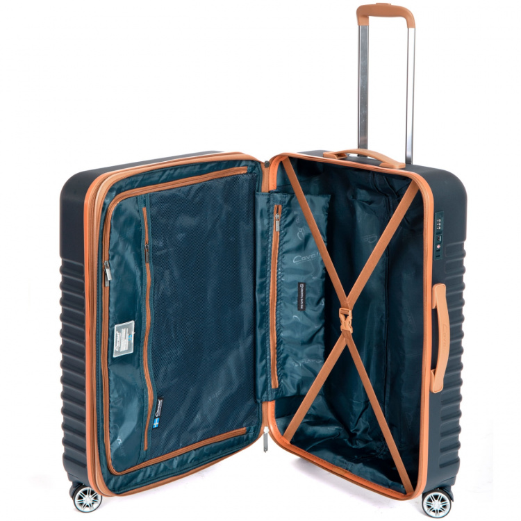 Cavalet Resväska Pasadena Large Dark Blue/Tan