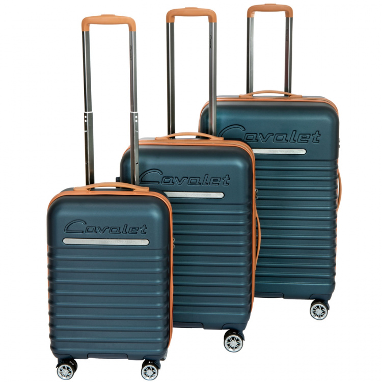 Cavalet Resväska Pasadena Large Dark Blue/Tan