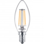 Philips 2-pack LED E14 Kron 4,3W (40W) Klar 470lm