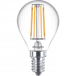 Philips 2-pack LED E14 Klot 4,3W (40W) Klar 470lm