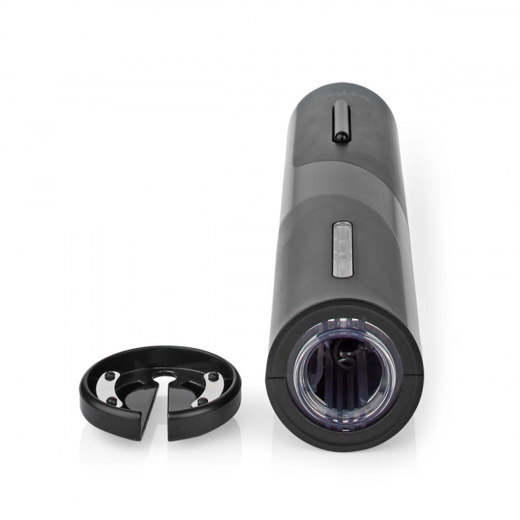 Nedis Elektronisk Vinöppnare | ABS / Aluminium | Svart