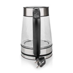 Nedis SmartLife Vatten kokare | Wi-Fi | 1.7 l | Glas | 40,60,70,80,90,100 °C | Temperatur indikator | Roterbar 360 grader | Dolt värmeelement | Strix® kontroll | Koka-tort funktion | Android™ / IOS Nedis SmartLife Vatten kokare | Wi-Fi | 1.7 l | Glas | 40,60,70,80,90,100 °C | Temperatur indikator | Roterbar 360 grader | Dolt värmeelement | Strix® kontroll | Koka-tort funktion | Android™ / IOS