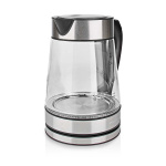 Nedis SmartLife Vatten kokare | Wi-Fi | 1.7 l | Glas | 40,60,70,80,90,100 °C | Temperatur indikator | Roterbar 360 grader | Dolt värmeelement | Strix® kontroll | Koka-tort funktion | Android™ / IOS Nedis SmartLife Vatten kokare | Wi-Fi | 1.7 l | Glas | 40,60,70,80,90,100 °C | Temperatur indikator | Roterbar 360 grader | Dolt värmeelement | Strix® kontroll | Koka-tort funktion | Android™ / IOS