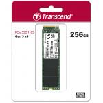 Transcend PCIe M.2 SSD Gen3 x4 NVMe 256Gb (R1600/W1000)