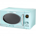 Melissa Mikrovågsugn Retro 23l 800W Grill Blå