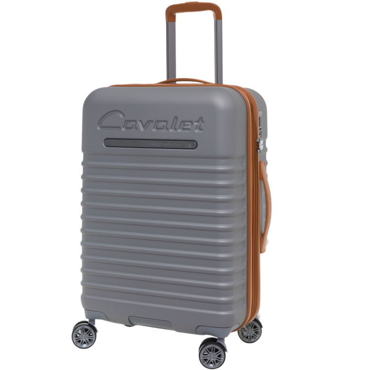 Cavalet Resväska Pasadena Medium Silver/Tan