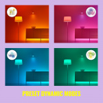 WiZ 2-pack WiFi Smart LED GU10 50W 345lm Färg WiZ 2-pack WiFi Smart LED GU10 50W 345lm Färg